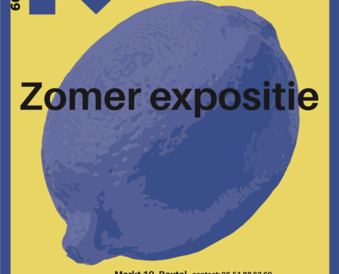 Zomerexpositie poster